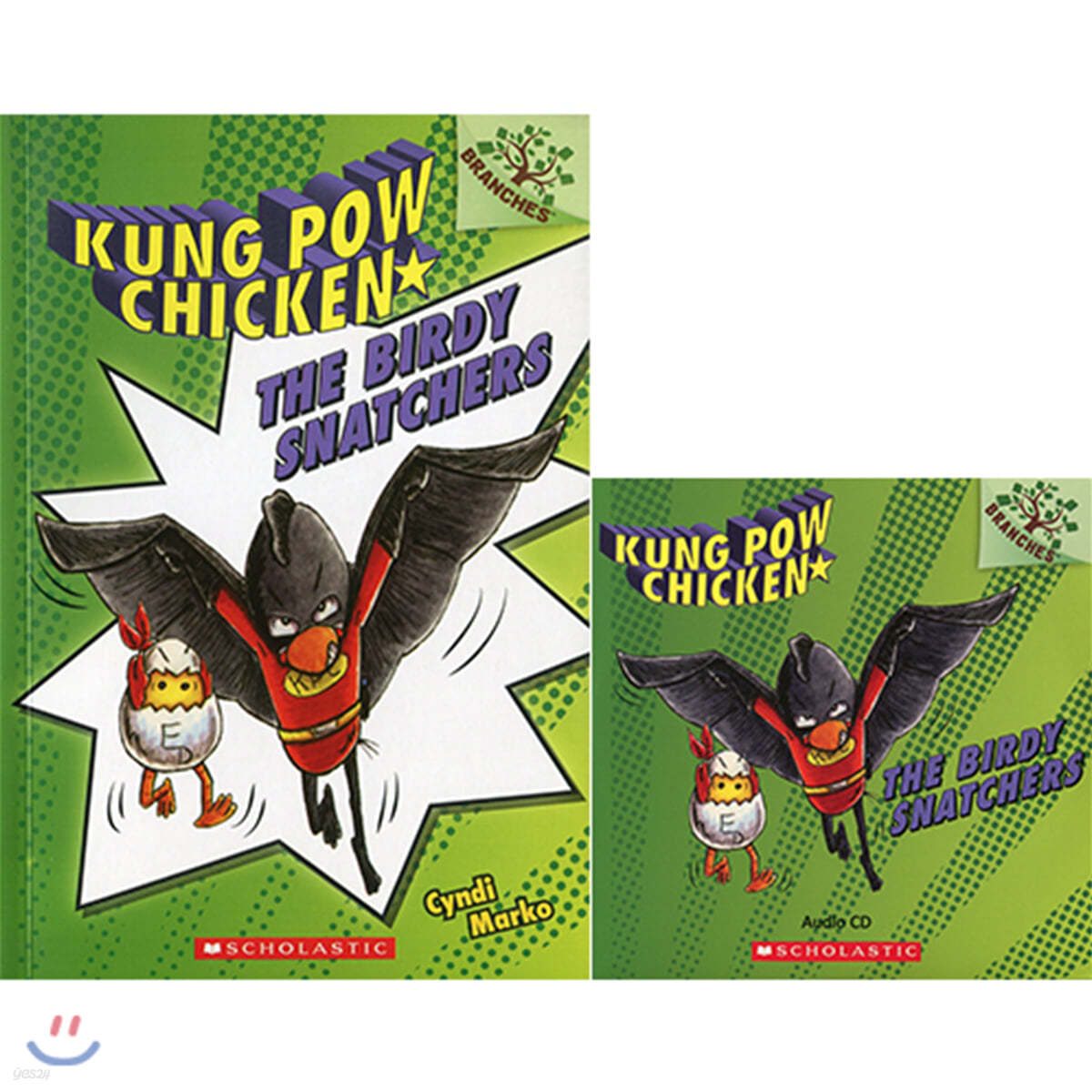 Kung Pow Chicken #3 The Birdy Snatchers (Book &amp; CD) 