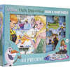 Disney Frozen : First Look and Find Book & Giant Puzzle 겨울왕국 숨은 그림 찾기 & 자이언트 퍼즐북