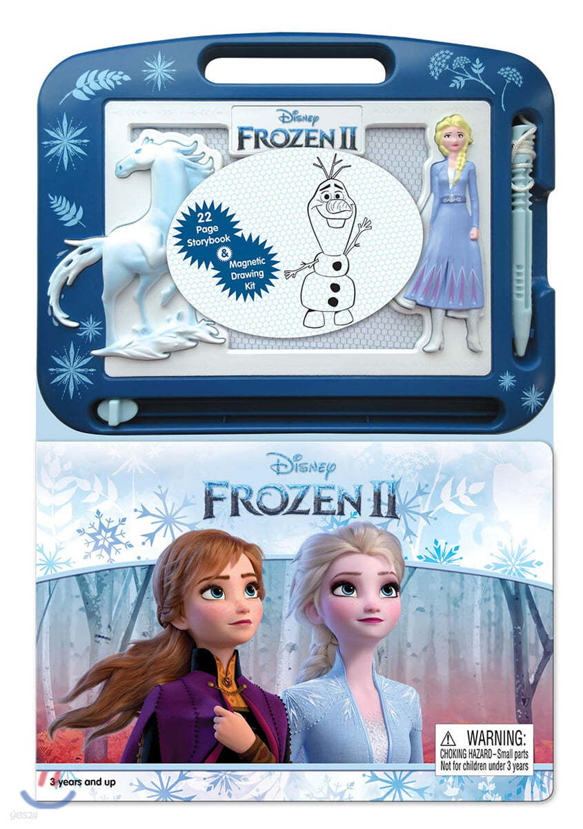 Disney Frozen 2 : Learning Series : 디즈니 겨울왕국 2 스토리북 + 미니 자석 칠판 세트
