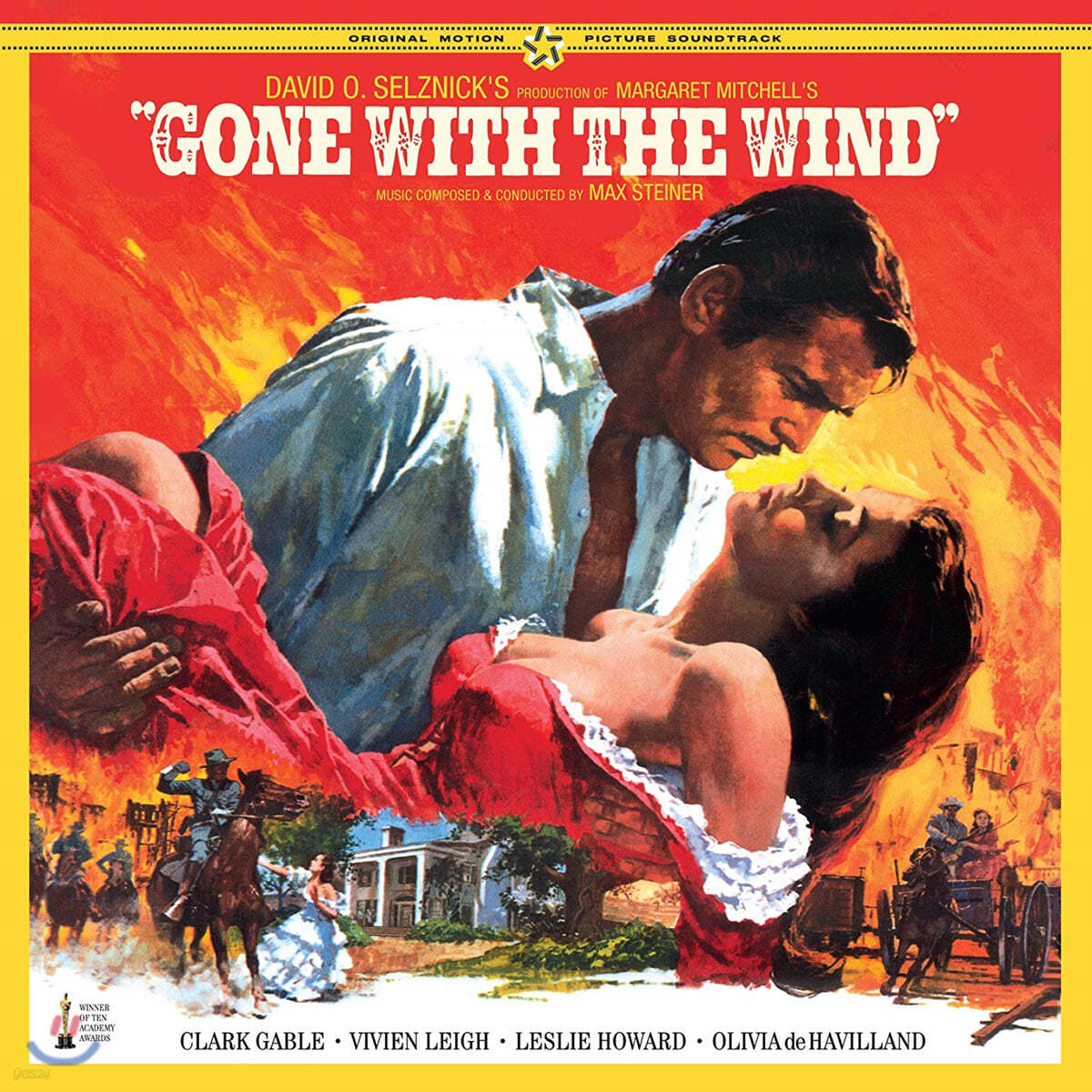 바람과 함께 사라지다 영화음악 (Gone with the Wind OST) [LP]