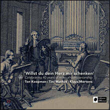 Ton Koopman 톤 코프만과 암스테르담 바로크 오케스트라 40주년 기념 베스트 음반 (Willst du dein Herz mir schenken)