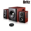 브리츠 BR-4390BT 2.1채널 하이파이 블루투스 스피커 유무선 우퍼 북쉘프 150W고출력 AUX Optical 광출력단자 TV PC 컴퓨터스피커
