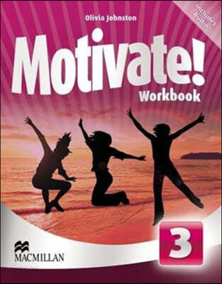 Motivate! Level 3 Workbook &amp; Audio CD