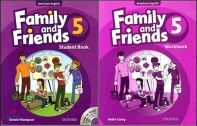 American Family and Friends 5 : Student Book + Workbook