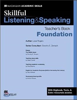Skillful Foundation Level - Listening and Speaking Teacher&#39;s Book + Digibook + Audio CD