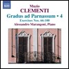 Alessandro Marangoni 클레멘티: 그라두스 아드 파르나숨 4집 (Clementi: Gradus ad Parnassum, Vol. 4 - Op. 44, Nos. 66-100)