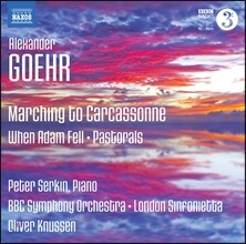 Oliver Knussen 고어: 카르카손을 향한 행진, 전원곡, 아담이 타락했을 때 (Alexander Goehr: Marching to Carcassonne, Op. 74)