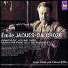 Xavier Pares / Patricia Siffert 에밀 자크-달크로즈: 피아노작품 3집 - 무용을 위한 음악 (Emile Jaques-Dalcroze: Piano Music Vol. 3)