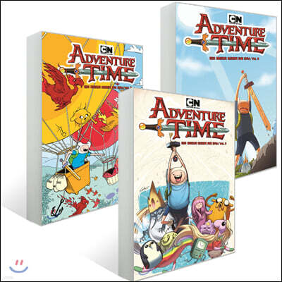 핀과 제이크의 어드벤처 타임 코믹스 3~5 세트