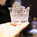 크리스탈 크라운 티라이트홀더 (투명)