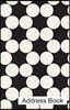 Address Book: Circles in Black and White Contact Journal, Address Phone Numbers Email Notebook