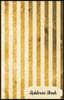 Address Book: Rustic Brown Stripes Contact Journal, Addresses Phone Numbers Email Notebook