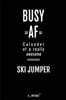 Calendar 2020 for Ski Jumpers / Ski Jumper: Weekly Planner / Diary / Journal for the whole year. Space for Notes, Journal Writing, Event Planning, Quo