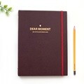 DEAR MOMENT 3공 다이어리 커버 (A5 바인더) - 팬톤 제스터레드