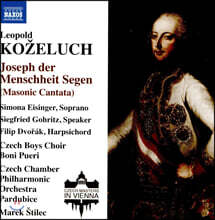 Marek Stilec 레오폴트 코젤루흐: 합창 음악 작품집 (Leopold Ko?eluch: Joseph der Menschheit Sege)