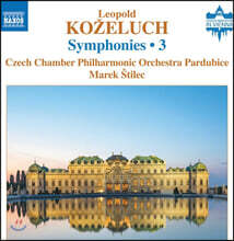 Marek Stilec 레오폴드 코젤루흐: 교향곡 3집 (Leopold Ko?eluch: Symphonies Vol. 3)