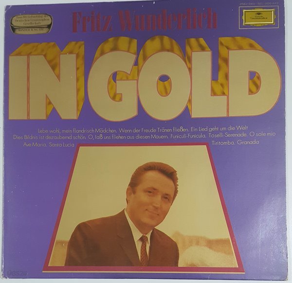 fritz wunderlich - in gold