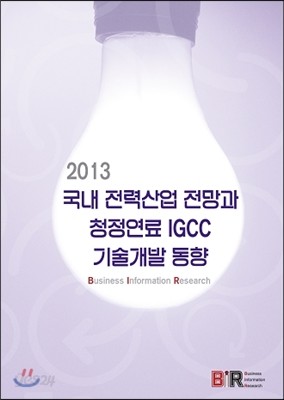 2013 국내 전력산업 전망과 청정연료 IGCC 기술개발 동향