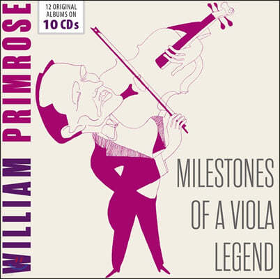 William Primrose 윌리엄 프림로즈 비올라 연주집 (Milestones of a Viola Legend)