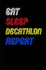 Eat Sleep foosball Repeat Notebook Fan Sport Gift: Lined Notebook / Journal Gift, 120 Pages, 6x9, Soft Cover, Matte Finish
