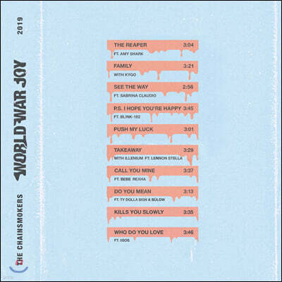 The Chainsmokers (체인스모커스) - 3집 World War Joy