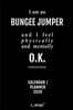 Calendar 2020 for Bungee Jumpers / Bungee Jumper: Weekly Planner / Diary / Journal for the whole year. Space for Notes, Journal Writing, Event Plannin