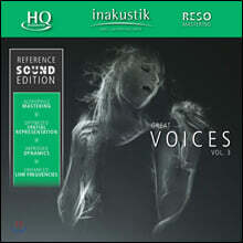 Inakustik 레이블 오디오 테스트용 보컬 사운드 3집 (Great Voices Vol.3) [HQCD]