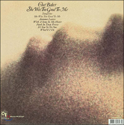 Chet Baker (쳇 베이커) - She Was Too Good To Me [LP]