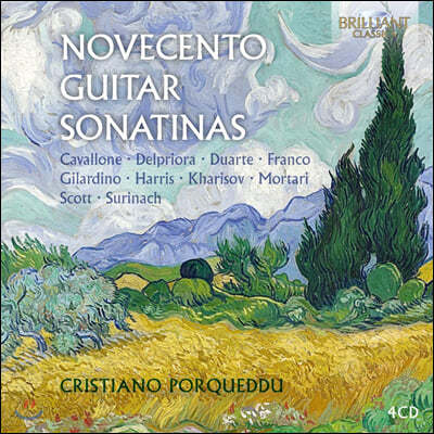 Cristiano Porqueddu 노베첸토 - 기타 소나티네 모음집 (Novecento - Guitar Sonatinas)