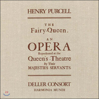 Alfred Deller 퍼셀: 오페라 '요정 여왕' (Purcell: The Fairy Queen) [3LP]