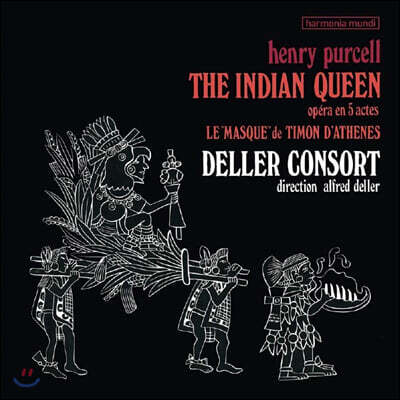 Alfred Deller 퍼셀: 5막 오페라 '인도 여왕' (Purcell: The Indian Queen) [2LP]