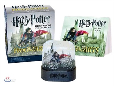 Harry Potter Hogwarts Castle Snow Globe and Sticker Kit