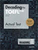 Decoding the TOEFL iBT Actual Test READING 1