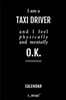 Calendar for Taxi Drivers / Taxi Driver: Everlasting Calendar / Diary / Journal (365 Days / 3 Days per Page) for notes, journal writing, event planner