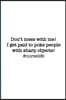 #Nurselife Don't mess with me. I get paid to poke people with sharp objects! Funny Nursing Student Nurse Composition Notebook Back to School 6 x 9 Inc