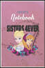 Frozen Notebook: Disney Frozen 2 Live Your Truth Poster Disney Frozen Blank Ruled Elsa Princess Frozen Notebook for Girls with 120 Page