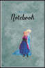 Frozen Notebook: Disney Frozen 2 Olaf And Sven Disney Frozen Blank Ruled Elsa Princess Frozen Notebook for Girls with 120 Pages of 6in