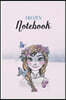 Frozen Notebook: Disney Frozen 2 Salamander In My Element Bold Text Disney Frozen Blank Ruled Elsa Princess Frozen Notebook for Girls w