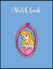 Composition Book: Disney Princess Sleeping Beauty Aurora Portrait Lovely Composition Notes Notebook for Work Marble Size College Rule Li
