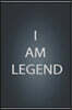 I Am Legend: notebook Lined Journal, 120 Pages, 6 x 9, Soft Cover, Matte Finish