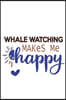 Whale watching Makes Me Happy Whale watching Lovers Whale watching OBSESSION Notebook A beautiful: Lined Notebook / Journal Gift,, 120 Pages, 6 x 9 in