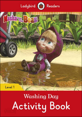 Masha and the Bear: Washing Day Activity Book - Ladybird Readers Level 1