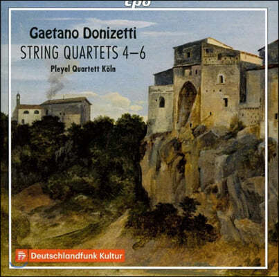 Pleyel Quartett Koln 도니제티: 현악 사중주 4-6번 (Donizetti: String Quartets Nos. 4-6)