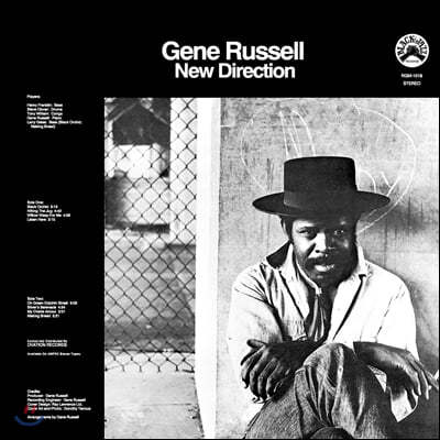 Gene Russell (진 러셀) - New Direction [투명 헤비 블랙 스월 컬러 LP]