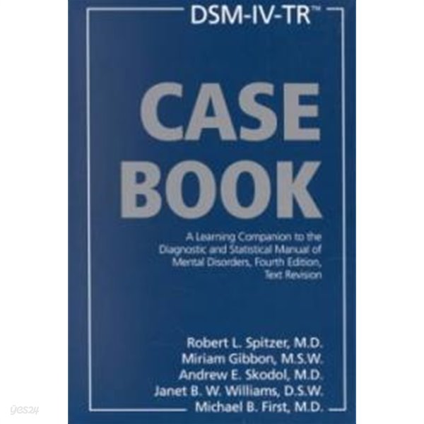 Dsm-Iv-Tr Casebook