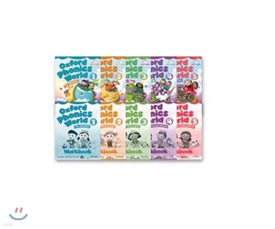 Oxford Phonics World Level 1~5  10종 세트
