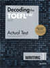 Decoding the TOEFL iBT Actual Test WRITING 1