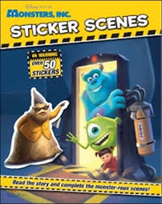 Disney Pixar Monsters Inc - Sticker Scenes