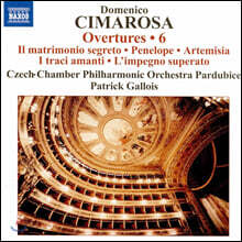 Patrick Gallois 도메니코 치마로사: 서곡 작품 6집 (Domenico Cimarosa: Overtures Vol. 6)