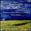 Fabrice Bollon 알베릭 마냐르: 교향곡 1, 2번 (Magnard: Symphonies Op. 4, 6)